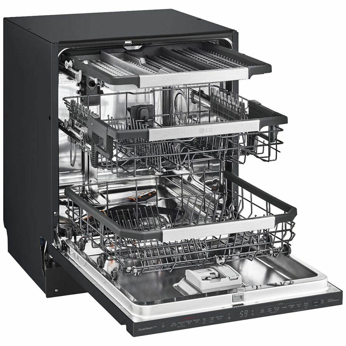 Lg matt shop black dishwasher