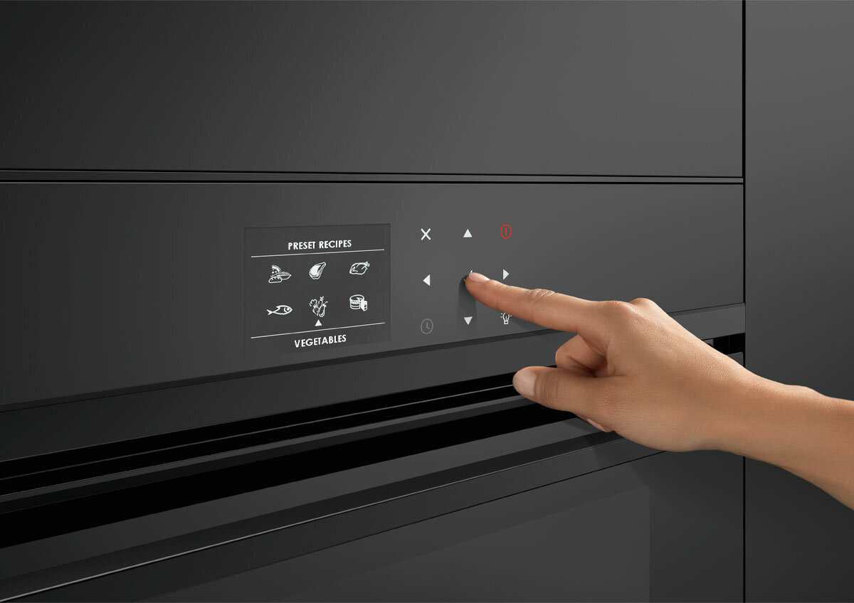 Fisher & Paykel Series 9 60cm Minimal Compact Combi-Microwave Oven OM60NDBB1 hero image