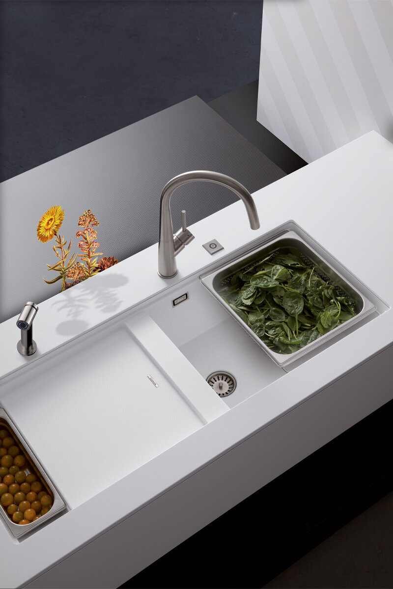 Abey PD150W Schock Preparation Station Double Bowl Sink hero image