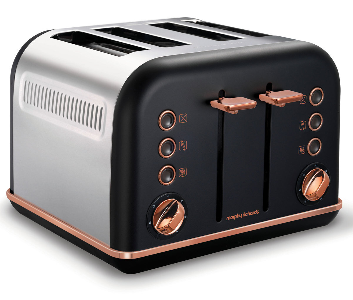Morphy Richards 242107102107 Accents Rose Gold Kettle and Toaster Pack Appliances Online