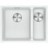 Franke Maris 340/150mm 1 and 1/2 Bowl Right Undermount Sink Polar White MRG160SBRPW-B image NaN