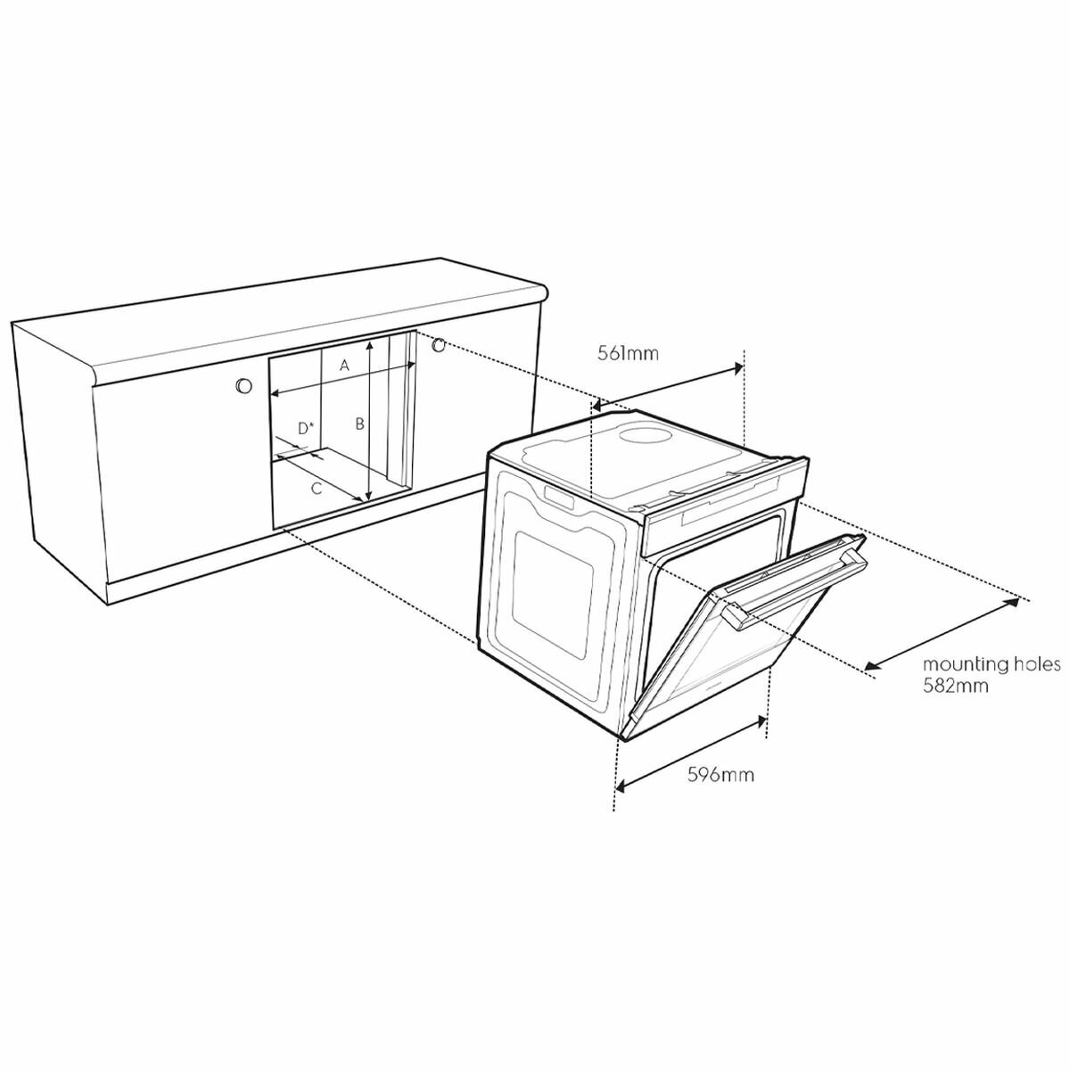 Electrolux Pyrolytic Electric Built-In Oven EVEP614DSD hero image