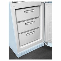 Smeg FAB 50's Style 331L Bottom Mount Refrigerator Pastel Blue FAB32RPB5AU hero image