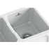 Abey HENRI-3W Chambord Henri 1 and 1/2 Bowl Fireclay Sink image NaN