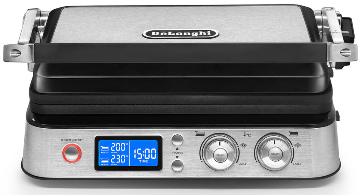 【新品】DeLonghi MultiGrill SW13ABCD-S De'Longhi SW13ABC S Livenza Compact All Day Grill Review