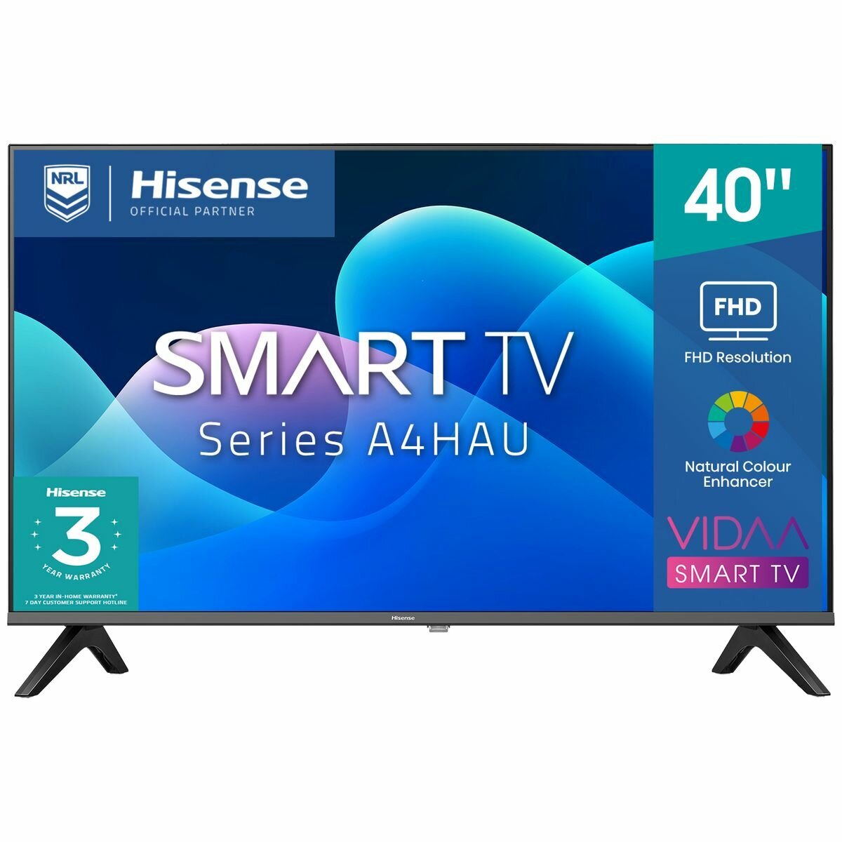 Hisense 40 Inch HD Smart TV 40A4HAU hero image