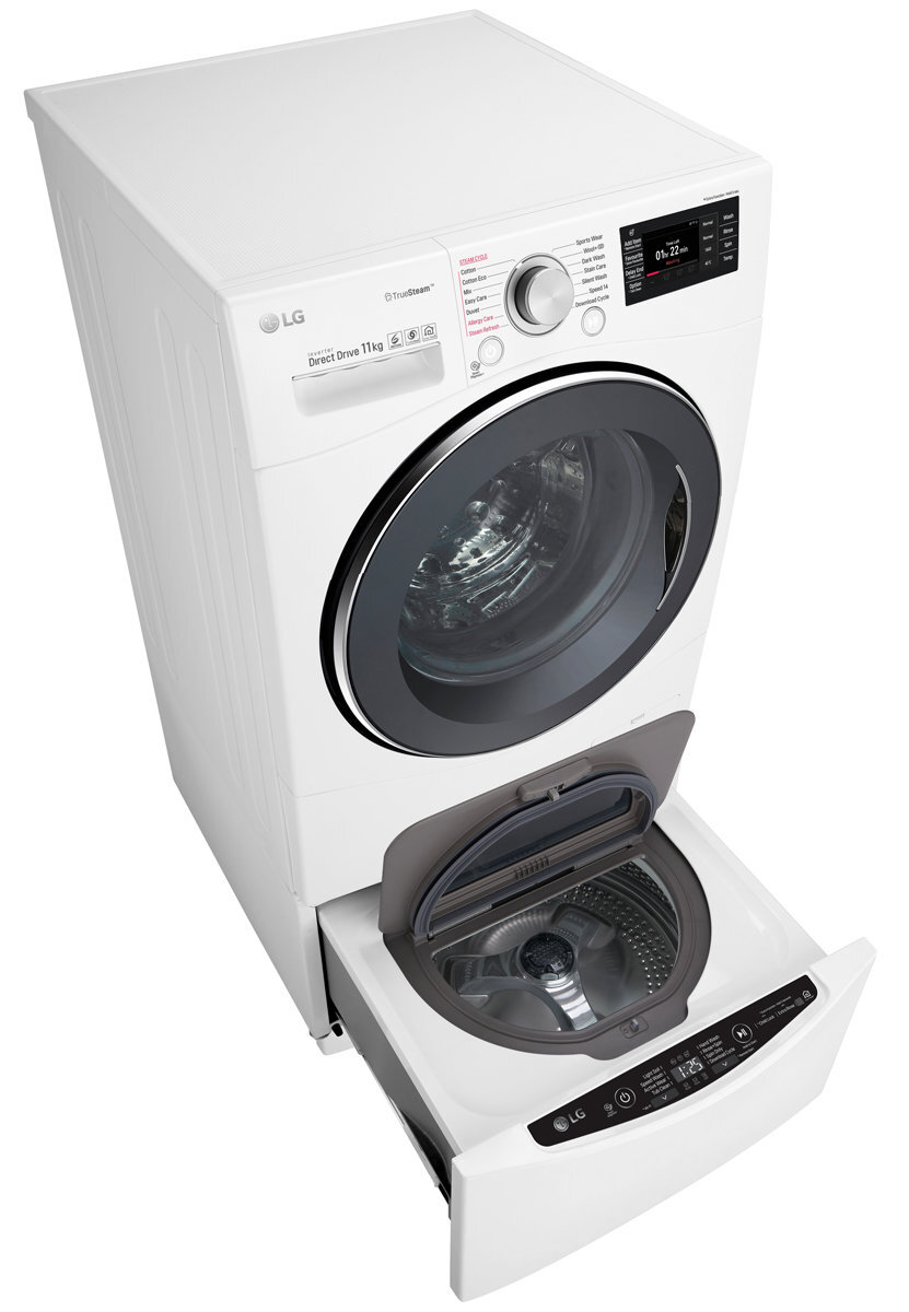 LG TWIN171611C 11kg Front Load Washing Machine with 2.0kg Mini Washer hero image