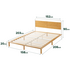 Zinus Arden Bamboo Queen Bed Frame with Pipe Headboard AU-FPWNH9ZC-08Q image NaN