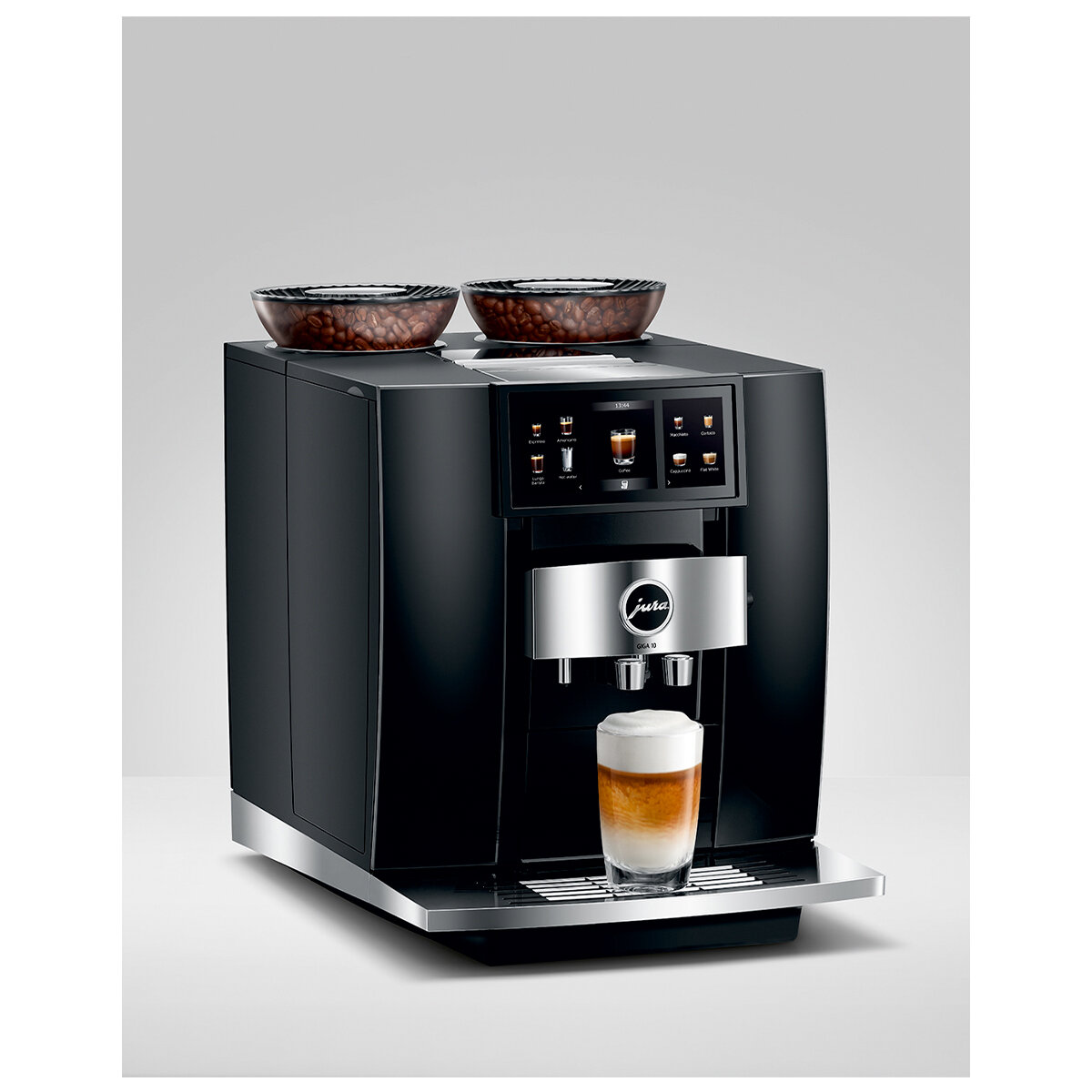 Jura Giga 10 Automatic Coffee Machine Diamond Black 15558 hero image