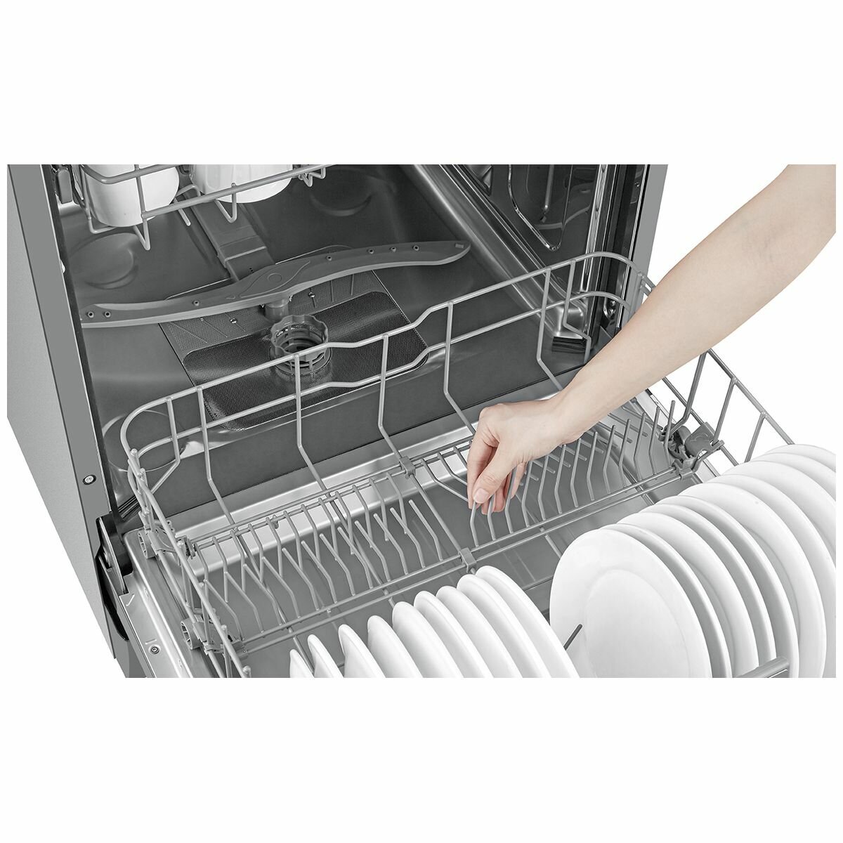 Hisense 60cm Freestanding Stainless Steel Dishwasher HSCM15FS hero image