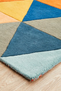 Rug Culture Matrix Large Multi-coloured Rug 400X80CM - MTX-905-MUL-400X80 hero image