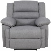 SILC Global Star Fixed Three seater with Two Single Recliners Pepper Grey 21001100 hero image