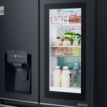 LG 910L InstaView French Door Fridge GF-V910MBSL hero image