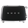 Smeg 50's Style 4 Slice Toaster Black TSF03BLAU
