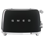 Smeg 50's Style 4 Slice Toaster Black TSF03BLAU hero image