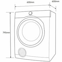 Electrolux 7kg Vented Dryer EDV705H3WB hero image