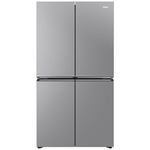 Haier 623L Quad Door Refrigerator Satina Silver HRF680YS hero image