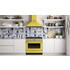 Smeg 90cm Portofino Freestanding Dual Fuel Oven/Stove Sunshine Yellow CPF9GPYWA  image NaN