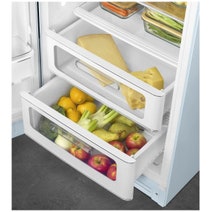 Smeg FAB28 270L Retro Fridge Pastel Blue Left Hinge FAB28LPB6AU hero image