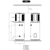Envirosun 200Ltr Heat Pump Hot Water System ES200M9 hero image
