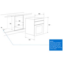 Westinghouse 60cm Electric Built-In Oven WVE655WC hero image