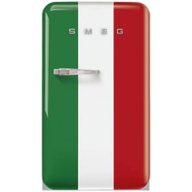 Smeg 50s Retro Style Happy Bar Fridge Right Hinge Italian Flag FAB10HRDIT6 hero image