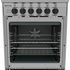 Glem 53cm Dual Fuel Stainless Steel Freestanding Oven GB534GE image NaN