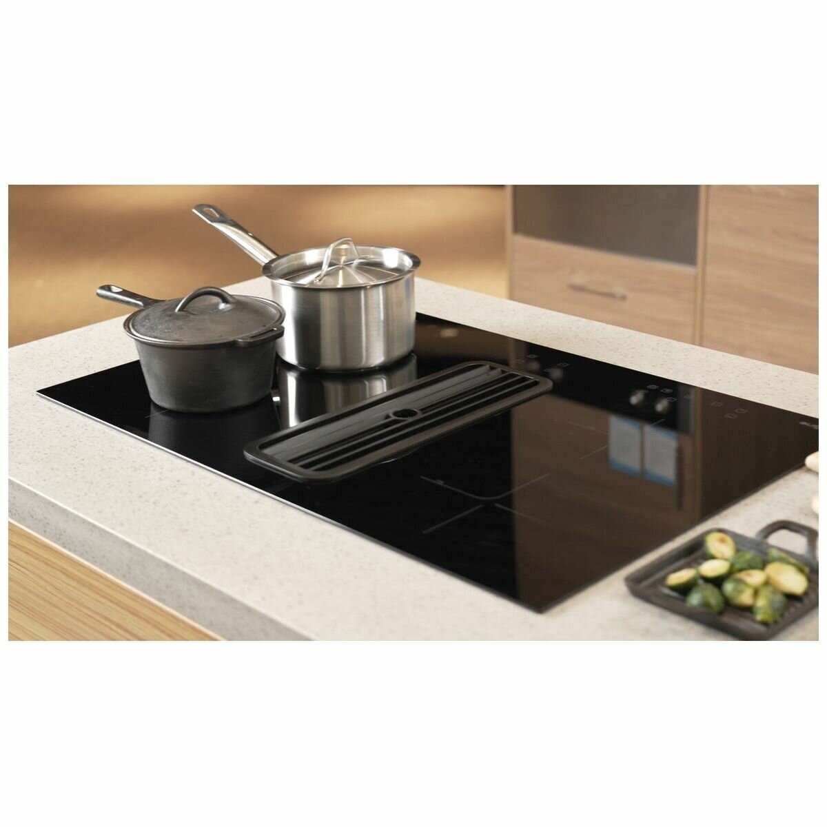Integrated ventilation cooktop cheap
