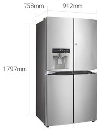 LG GF-5D712SL 712L French Door Fridge hero image