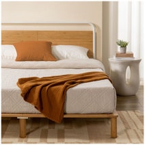 Zinus Arden Bamboo Double Bed Frame with Pipe Headboard AU-FPWNH9ZC-08D hero image