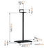 Vogel's SOUND3305W Speaker Stand White image NaN