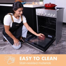 Linarie 50cm Freestanding Electric Oven with Ceramic Cooktop LFYC5060CX hero image
