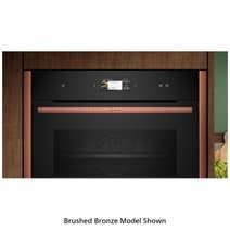 NEFF Flex Design 45cm Compact Oven with FullSteam Metallic Silver C29FS31Y0A-MS hero image
