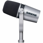 Shure Motiv MV7 Podcast Microphone Silver SHR-MV7-S hero image