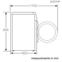 Omega OCD7HP 7kg Identico Heat Pump Dryer hero image