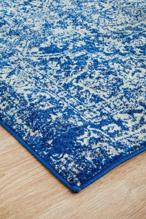 Rug Culture Evoke Extra Large Navy Rug 500X80CM - EVO-253-NAVY-500X80 hero image