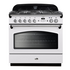 Falcon 90cm Classic FX Stone White-Chrome Dual Fuel Freestanding Oven CLA90FXDFWHCH image NaN
