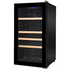 LeCavist 33 Bottle Wine Cabinet Single Zone Black LEK33PV image NaN