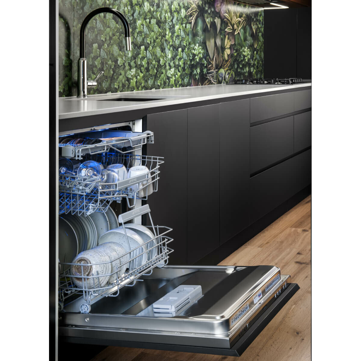 Smeg fully on sale integrated dishwasher