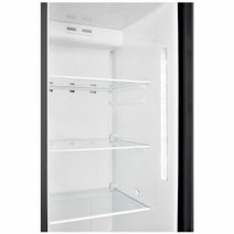 LG 625L Side by Side Fridge with Non-Plumbed Ice & Water Dispenser Matte Black GS-L668MBNL hero image