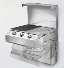 Ilve ILBBQ643X MYQ Space Saving LPG BBQ hero image