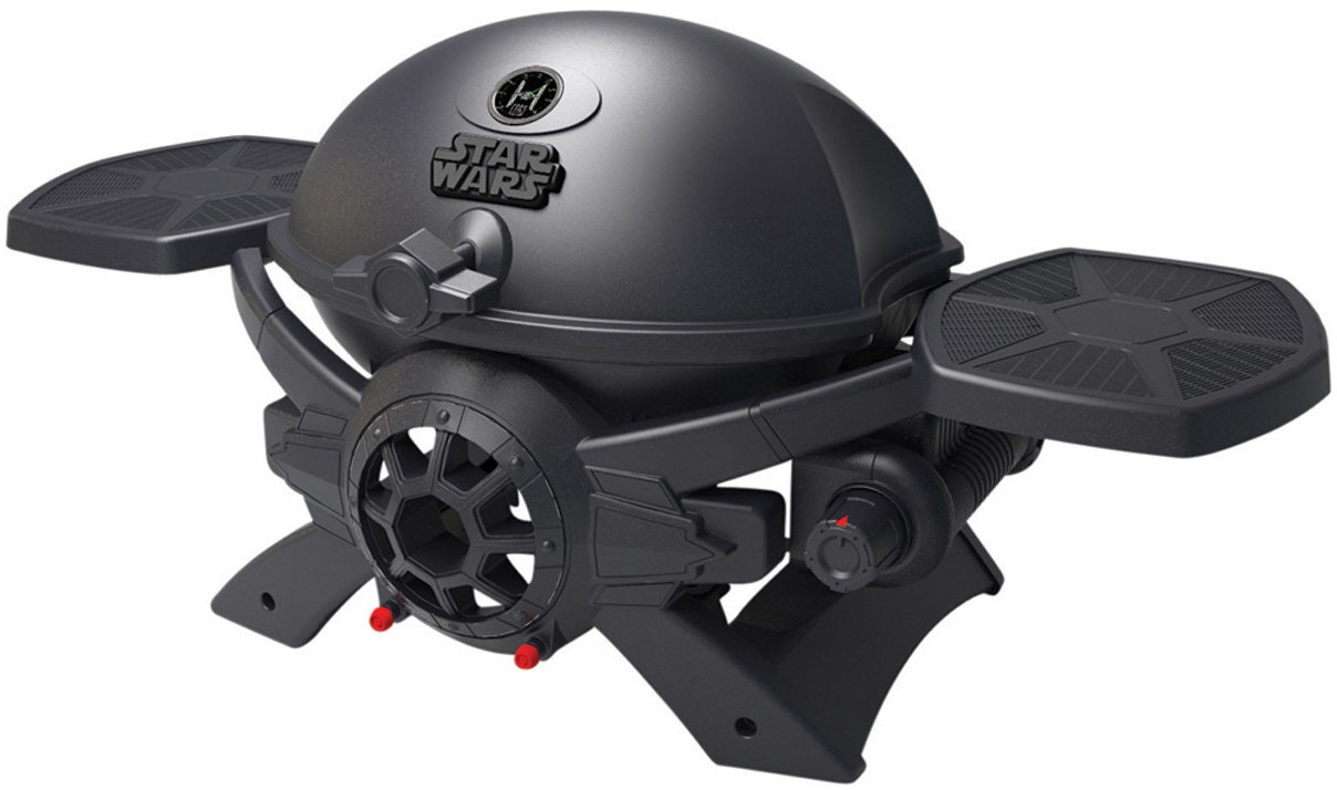 This BBQ Grill Looks Like Vader's TIE Fighter