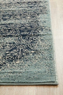 Rug Culture Oxford Medium Denim Rug 300X80CM - OXF-435-DEN-300X80 hero image