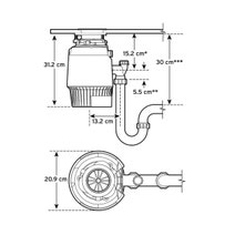 InSinkErator Evolution Plus E1000EC Food Waste Disposer 80376K-ISE hero image