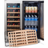 Bosston 180L Double Door Beer and Wine Alfresco Fridge BOS180W2D image NaN