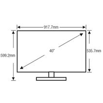 Samsung UA40JU6400 40" 101cm 4K Ultra HD Smart LED LCD TV hero image