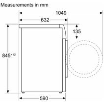 Bosch 9kg Series 4 Front Load Washing Machine WAN28227AU hero image