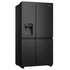 Hisense 632L PureFlat Side by Side Refrigerator With Non-Plumbed Water and Ice Dispenser Black Steel HRSBS633BW image NaN