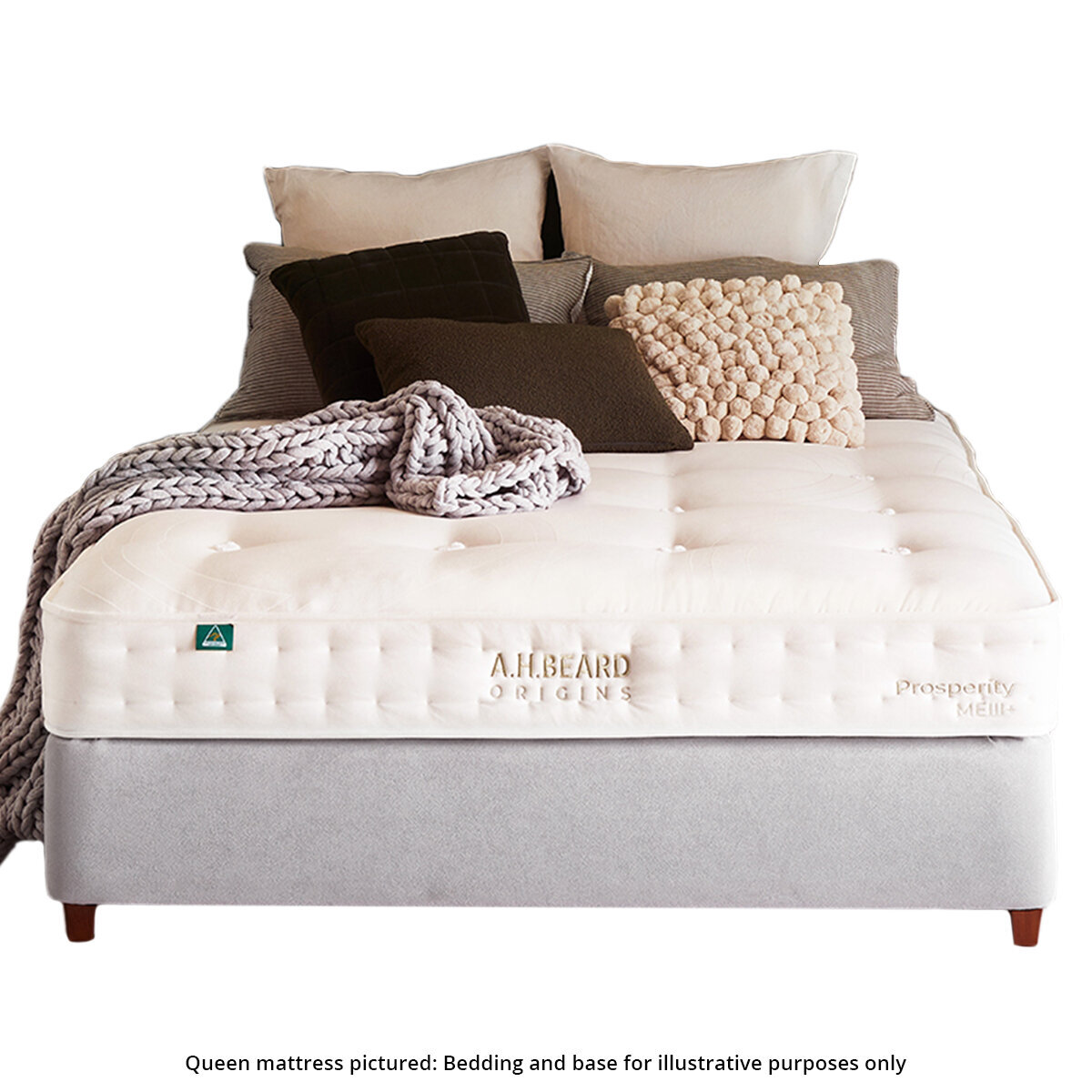A.H. Beard Origins - Prosperity MEIII+ Plush Queen Mattress - SILFP3MQ hero image