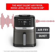 Tefal Air Fryer 5Ltr Silence Essential Grey EY551H hero image